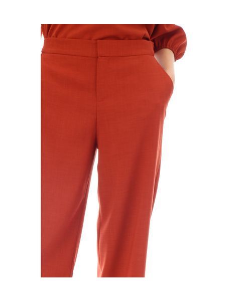 22 OCTOBRE（ヴァンドゥ－オクトーブル）の「モックツイストパンツ【セットアップ対応商品】（その他パンツ・レディース・グレー/オレンジ/ネイビー/ブルー系その他/杢グレー・40/36/34/38）」の8枚目の写真