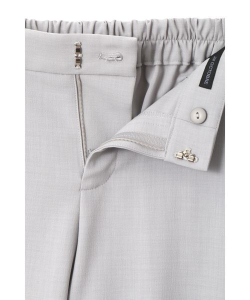 22 OCTOBRE（ヴァンドゥ－オクトーブル）の「モックツイストパンツ【セットアップ対応商品】（その他パンツ・レディース・グレー/オレンジ/ネイビー/ブルー系その他/杢グレー・40/36/34/38）」の12枚目の写真