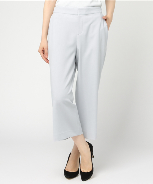 22 OCTOBRE（ヴァンドゥ－オクトーブル）の「モックツイストパンツ【セットアップ対応商品】（その他パンツ・レディース・グレー/オレンジ/ネイビー/ブルー系その他/杢グレー・40/36/34/38）」の3枚目の写真