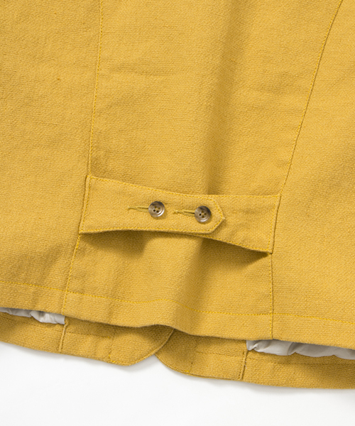 WORK NOT WORK URBAN RESEARCH（ワークノットワークアーバンリサーチ）の「WORK NOT WORK　エドワーディアンベスト（ベスト・レディース・マスタード/チャコールグレー・MEDIUM/SMALL）」の17枚目の写真