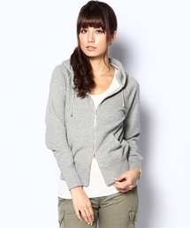 SHIPS for women | LOOPWHEELER:SHIPS GOLD ZIP PARKA(パーカー)