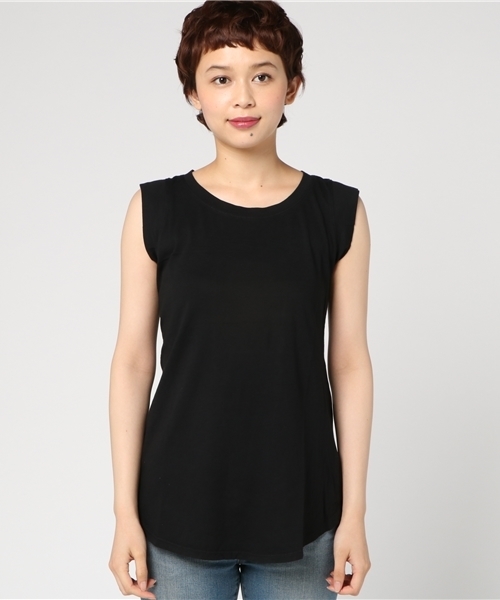 SHIPS（シップス）の「CAL.Berries:COASTAL TEE（Tシャツ/カットソー・レディース・ライトホワイト/ピンク/ブラック/クリーム・ONE SIZE）」の5枚目の写真