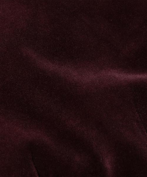 monkey Time バーガンディ ベルベット スカジャン MONKEY TIME（モンキータイム）の「＜monkey time＞ VELVET REVERSIBLE