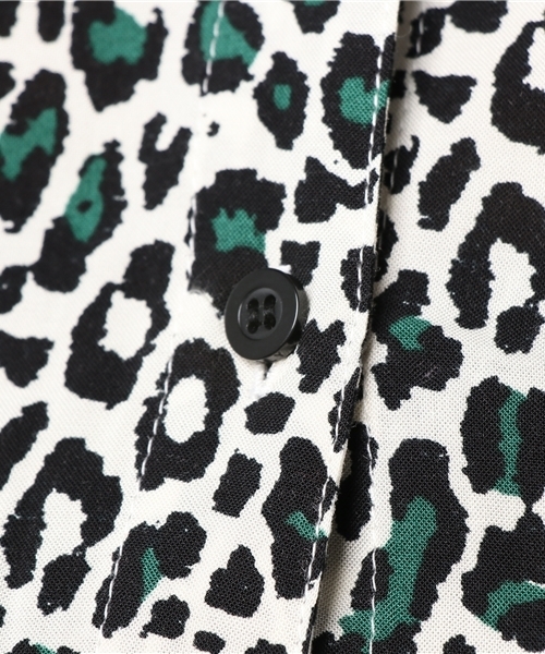 SLY(スライ)の「LITTLE LEOPARD SH(シャツ/ブラウス・レディース・オフホワイト/オレンジ・1/2)」の9枚目の写真