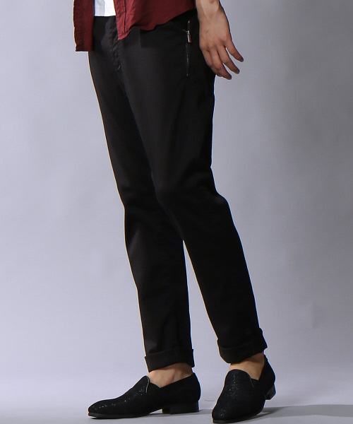 5351 POUR LES HOMMES(ゴーサンゴーイチプールオム)の「プレミアムフィットストレッチテーパードパンツ(その他パンツ・メンズ・ベージュ/ホワイト/ブラック・46/44/50/48)」の3枚目の写真