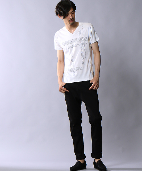 5351 POUR LES HOMMES(ゴーサンゴーイチプールオム)の「プレミアムフィットストレッチテーパードパンツ(その他パンツ・メンズ・ベージュ/ホワイト/ブラック・46/44/50/48)」の16枚目の写真