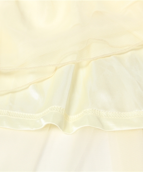 Chico(チコ)の「ラウンドチュールSK(スカート・レディース・ホワイト/アイボリー/イエロー・FREE)」の10枚目の写真