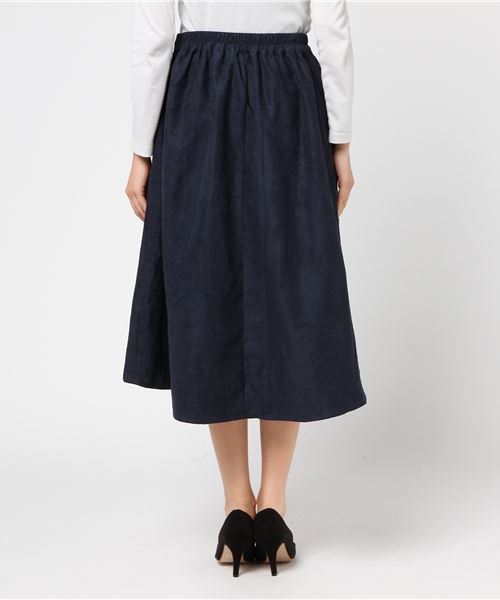 earth music&ecology（アースミュージックアンドエコロジー）の「・T/Nピケイレヘムスカート（スカート・レディース・ネイビー/カーキ/ピンク/キャメル・FREE）」の10枚目の写真