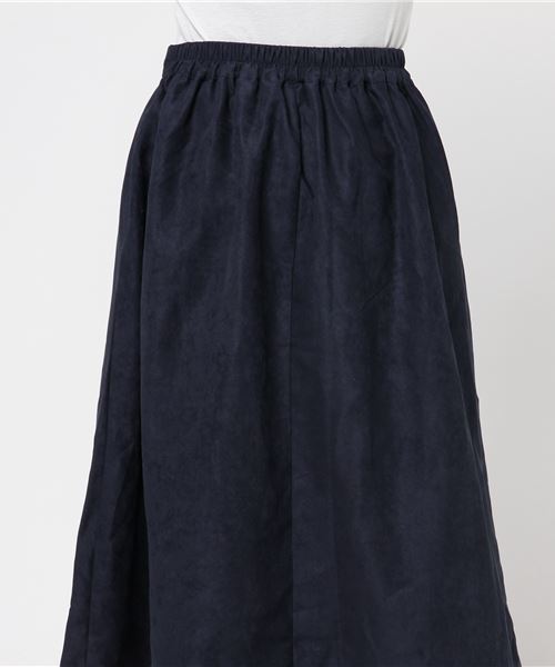 earth music&ecology（アースミュージックアンドエコロジー）の「・T/Nピケイレヘムスカート（スカート・レディース・ネイビー/カーキ/ピンク/キャメル・FREE）」の9枚目の写真