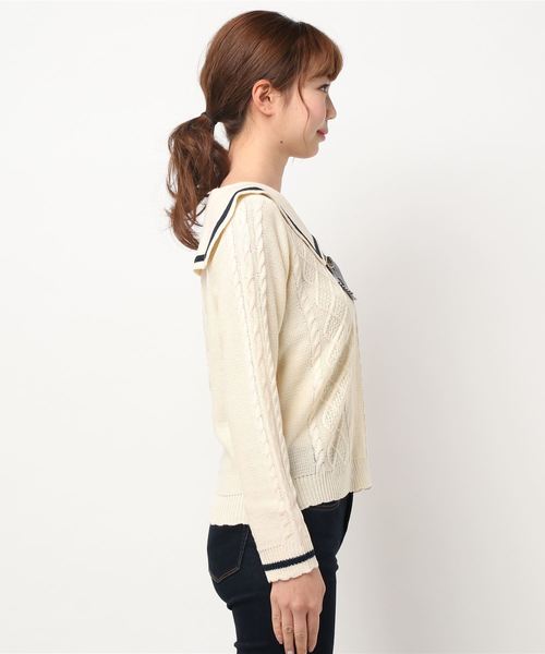 axes femme POETIQUE（アクシーズファムポエティック）の「セーラー襟