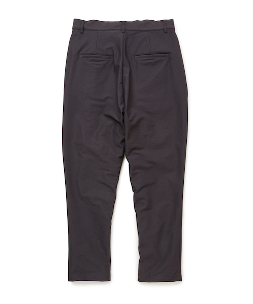 rehacer(レアセル)の「Honeycomb Tuck Wide Pants(スラックス・メンズ・ネイビー/ブラック・LARGE/MEDIUM/SMALL)」の8枚目の写真