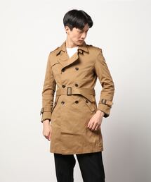 HIGH STREET（ハイストリート）の「HIGH STREET∴Ｗトレンチコート（ステンカラーコート・メンズ）」