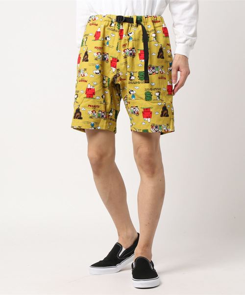 ROKX(ロックス)の「ROKX/ロックス PEANUTS SHORT(その他パンツ・メンズ・ネイビー/マスタード/ブラウン・LARGE/MEDIUM/SMALL)」の2枚目の写真