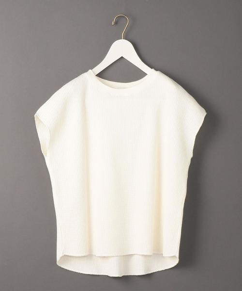 6(ROKU) THERMAL ONE SHOULDER サーマル 6（ロク）の「＜6(ROKU)＞THERMAL COLOR STITCH LONG SLEEVE