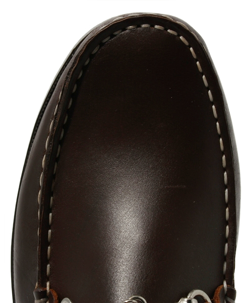 green label relaxing（グリーンレーベルリラクシング）の「GLR BIT モカシンシューズ（モカシン/デッキシューズ・メンズ・ダークブラウン/ネイビー/ブラック・43/40/41/42）」の7枚目の写真