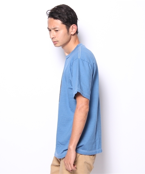 チチカカ(チチカカ)の「メキシコグアダルーペプリントTシャツ(Tシャツ/カットソー・メンズ・オートミール/ブルー/ピンク・FREE)」の5枚目の写真