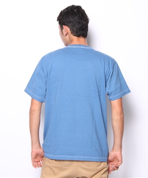 チチカカ(チチカカ)の「メキシコグアダルーペプリントTシャツ(Tシャツ/カットソー・メンズ・オートミール/ブルー/ピンク・FREE)」の6枚目の写真