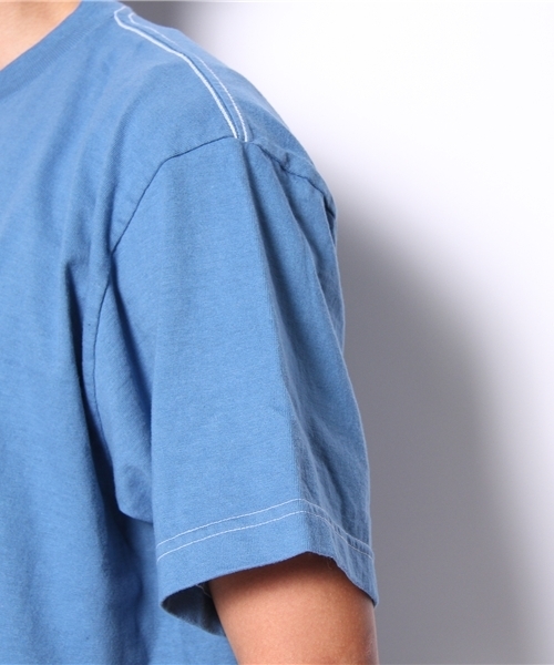 チチカカ(チチカカ)の「メキシコグアダルーペプリントTシャツ(Tシャツ/カットソー・メンズ・オートミール/ブルー/ピンク・FREE)」の8枚目の写真