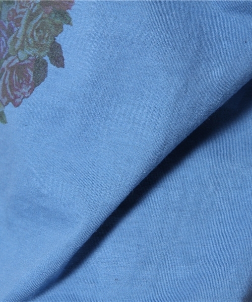 チチカカ(チチカカ)の「メキシコグアダルーペプリントTシャツ(Tシャツ/カットソー・メンズ・オートミール/ブルー/ピンク・FREE)」の10枚目の写真