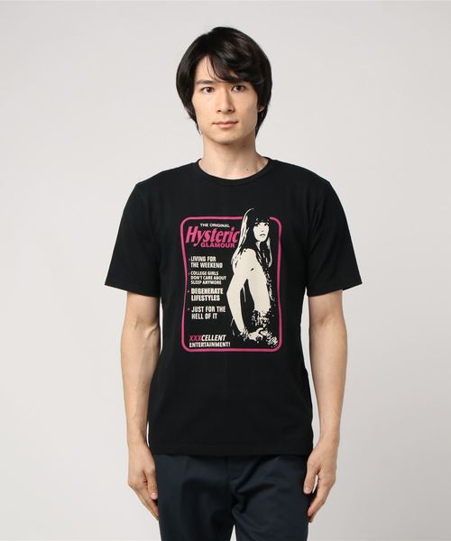 HYSTERIC GLAMOUR（ヒステリックグラマー）の「DEGENERATE LIFESTYLE Tシャツ（Tシャツ/カットソー・メンズ・ブルー/ホワイト/ブラック・LARGE/MEDIUM/SMALL/X-LARGE）」の3枚目の写真