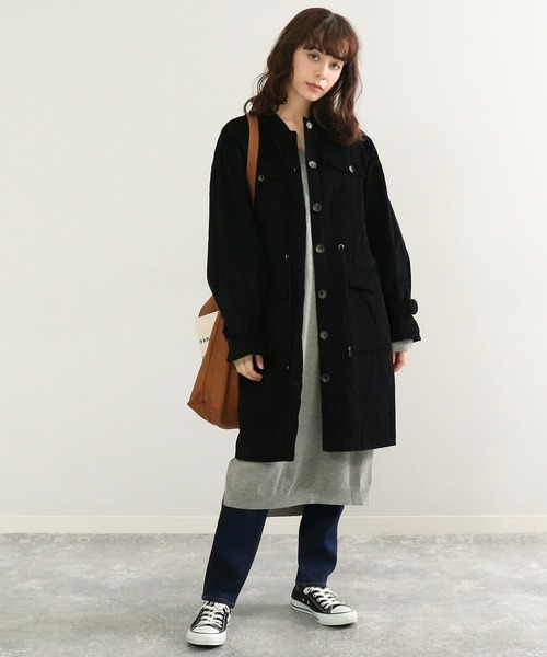 正規品 Factor コーデュロイロングジャケットコート ミリタリージャケット Sutevalle Org