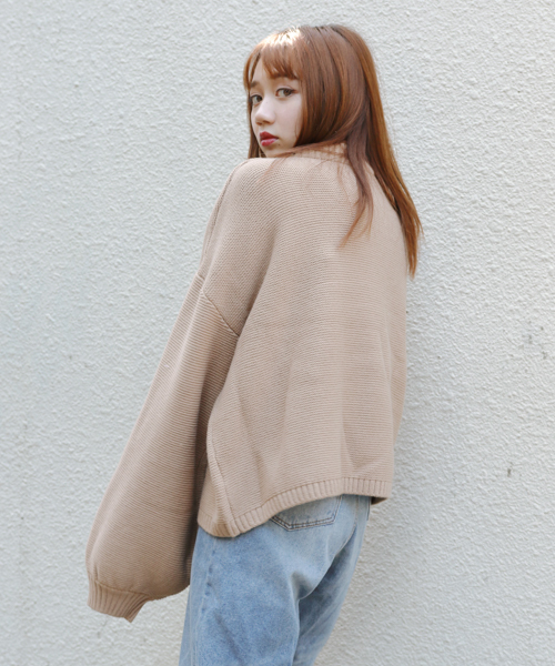 apres jour(アプレジュール)の「そでボリュームニット【ZOZOTOWN限定アイテム】(ニット/セーター・レディース・アイボリー/ラベンダー/ベージュ/ダークブルー/モカ/ブラック/ボルドー・フリー)」の21枚目の写真