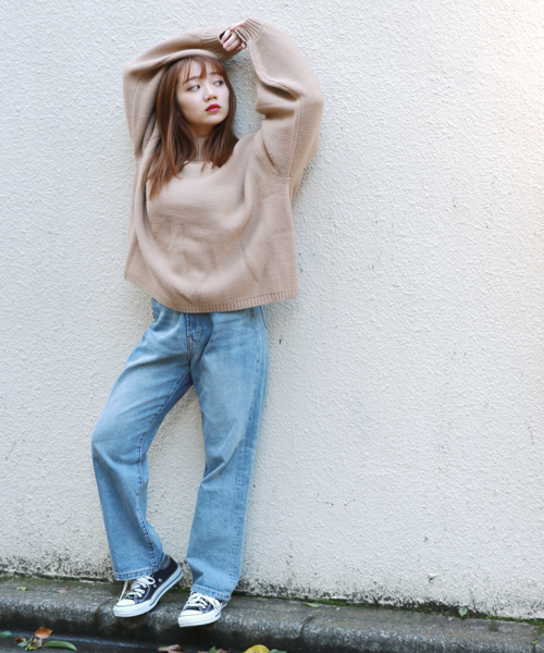 apres jour(アプレジュール)の「そでボリュームニット【ZOZOTOWN限定アイテム】(ニット/セーター・レディース・アイボリー/ラベンダー/ベージュ/ダークブルー/モカ/ブラック/ボルドー・フリー)」の22枚目の写真