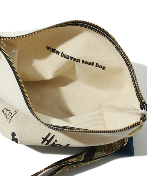 BEAMS BOY（ビームスボーイ）の「WINTER HEAVEN /  Clutch Bag（クラッチバッグ・レディース・ネイビー/その他1・ONE SIZE）」の7枚目の写真