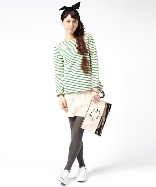 BEAMS BOY（ビームスボーイ）の「WINTER HEAVEN /  Clutch Bag（クラッチバッグ・レディース・ネイビー/その他1・ONE SIZE）」の9枚目の写真