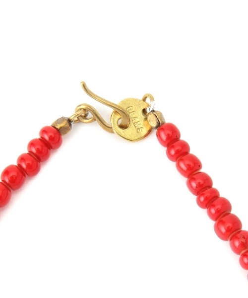 BEAMS（ビームス）の「BEAMS / ホワイトハート ネックレス（ネックレス・メンズ・レッド・ONE SIZE）」の8枚目の写真