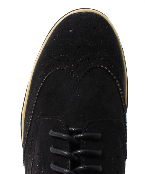 NANO universe（ナノユニバース）の「ウイングチップシューズ（その他シューズ・レディース・ブラック/グレイッシュベージュ・36/37/38）」の6枚目の写真