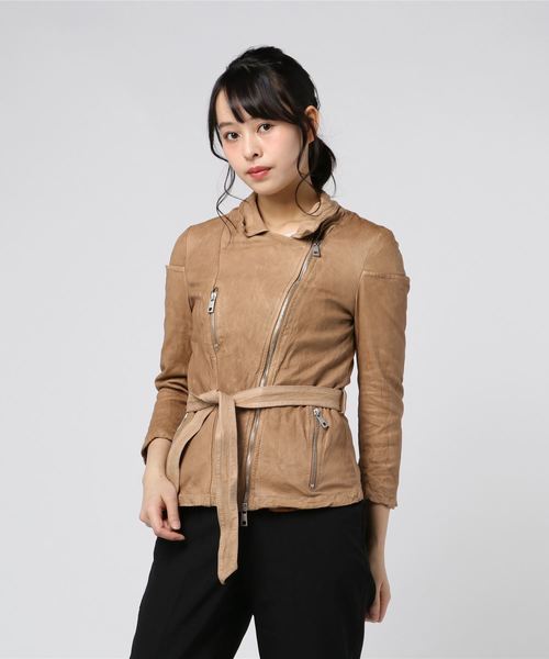 Giorgio Brato ジョルジオブラットレザージャケット レディース GIORGIO BRATO（ジョルジオブラット）の「GIORGIO BRATO(ジョルジオ