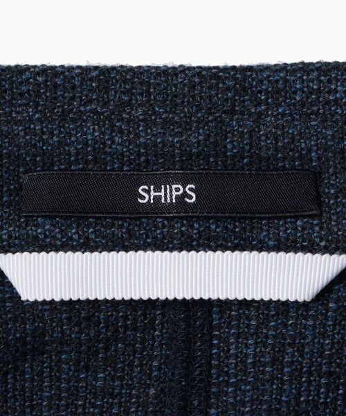 SHIPS（シップス）の「SC: COOLMAX(R) リネン ライト ピケ ジャケット（テーラードジャケット・メンズ・グレー/ネイビー/オレンジ/ブルー・SMALL/MEDIUM/LARGE/X-LARGE）」の20枚目の写真