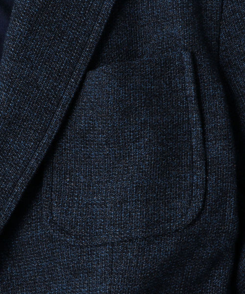 SHIPS（シップス）の「SC: COOLMAX(R) リネン ライト ピケ ジャケット（テーラードジャケット・メンズ・グレー/ネイビー/オレンジ/ブルー・SMALL/MEDIUM/LARGE/X-LARGE）」の19枚目の写真