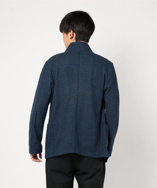 SHIPS（シップス）の「SC: COOLMAX(R) リネン ライト ピケ ジャケット（テーラードジャケット・メンズ・グレー/ネイビー/オレンジ/ブルー・SMALL/MEDIUM/LARGE/X-LARGE）」の6枚目の写真