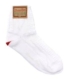 BEAMS BOY | 【リンネル 6月号 掲載】BEAMS BOY / ケーブル 3/4 クルーソックス(ソックス/靴下)