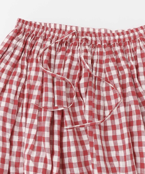 maison de soil（メゾンドソイル）の「SOIL LINEN GINGHAM CHECK