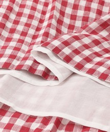 maison de soil（メゾンドソイル）の「SOIL LINEN GINGHAM CHECK SKIRT