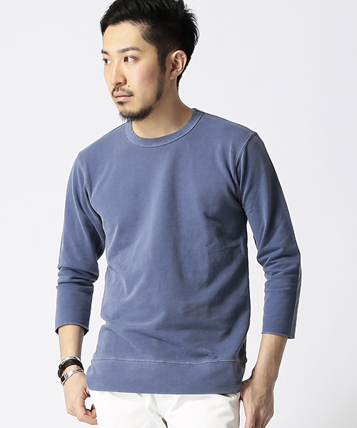 BEAMS（ビームス）の「○BEAMS / カリフォルニア 3/4 TEE（Tシャツ/カットソー・メンズ・ブラック/ケリー/ネイビー・1/2/3）」の3枚目の写真