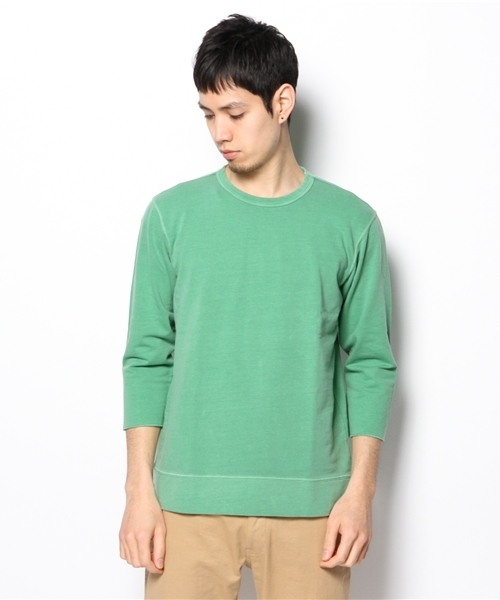 BEAMS（ビームス）の「○BEAMS / カリフォルニア 3/4 TEE（Tシャツ/カットソー・メンズ・ブラック/ケリー/ネイビー・1/2/3）」の12枚目の写真