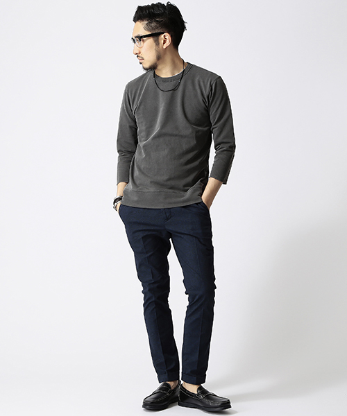 BEAMS（ビームス）の「○BEAMS / カリフォルニア 3/4 TEE（Tシャツ/カットソー・メンズ・ブラック/ケリー/ネイビー・1/2/3）」の13枚目の写真