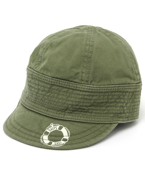 SHIPS(シップス)の「SHIPS KIDS:マリン キャップ(キャップ・キッズ・ベージュ/オリーブ・X-SMALL/SMALL/MEDIUM/LARGE)」の2枚目の写真