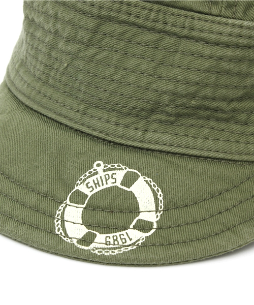 SHIPS(シップス)の「SHIPS KIDS:マリン キャップ(キャップ・キッズ・ベージュ/オリーブ・X-SMALL/SMALL/MEDIUM/LARGE)」の5枚目の写真