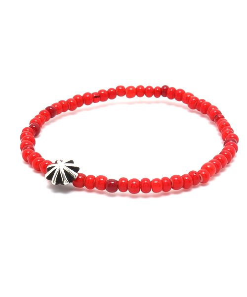 BEAMS（ビームス）の「ROSETTA PRAYER×BEAMS / 別注 コンチョ アンクレット（アンクレット・メンズ・レッド/ライトブルー/インディゴブルー/その他1/ブラック/オフホワイト・ONE SIZE）」の20枚目の写真