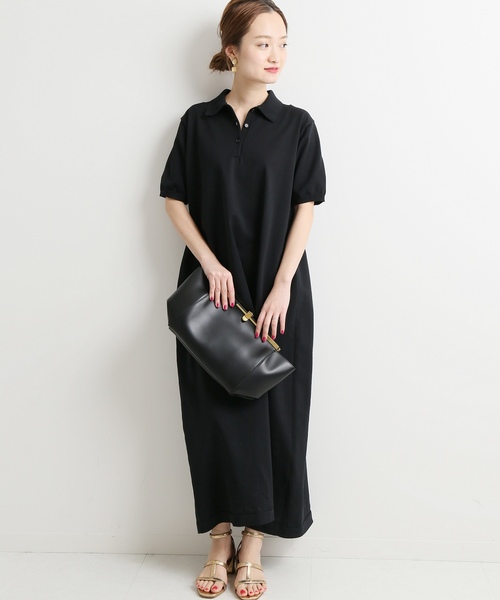 VERMEIL par iena（ヴェルメイユパーイエナ）の「SLOANE SOILD ワンピース◆（ワンピース・レディース・ブラック・SMALL/X-SMALL）」の2枚目の写真