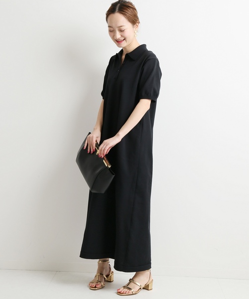 VERMEIL par iena（ヴェルメイユパーイエナ）の「SLOANE SOILD ワンピース◆（ワンピース・レディース・ブラック・SMALL/X-SMALL）」の3枚目の写真