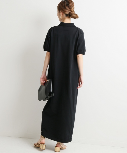 VERMEIL par iena（ヴェルメイユパーイエナ）の「SLOANE SOILD ワンピース◆（ワンピース・レディース・ブラック・SMALL/X-SMALL）」の9枚目の写真