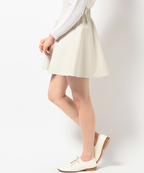 Another Edition（アナザーエディション）の「AE C/P POC フレア SK ◆（スカート・レディース・オフホワイト/ブラック/コバルトブルー・フリー）」の11枚目の写真