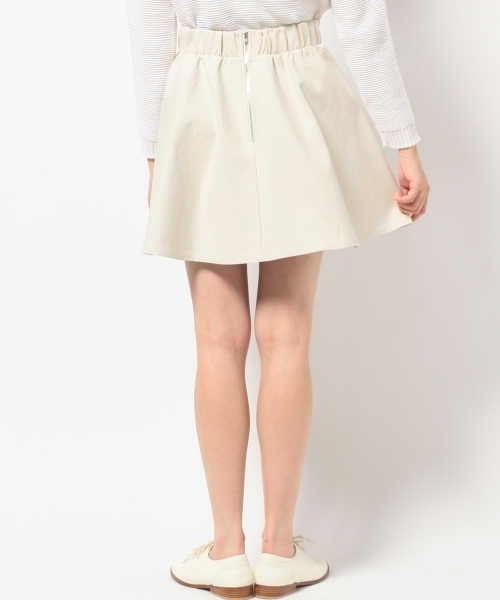 Another Edition（アナザーエディション）の「AE C/P POC フレア SK ◆（スカート・レディース・オフホワイト/ブラック/コバルトブルー・フリー）」の13枚目の写真