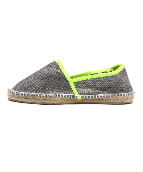 ROSE BUD（ローズバッド）の「(GAIMO ESPADRILLES)ALPARGATA RIBETE SHINY ESPADRILLE（その他シューズ・レディース・グレー系その他/ブラック・37/36/39/38）」の8枚目の写真